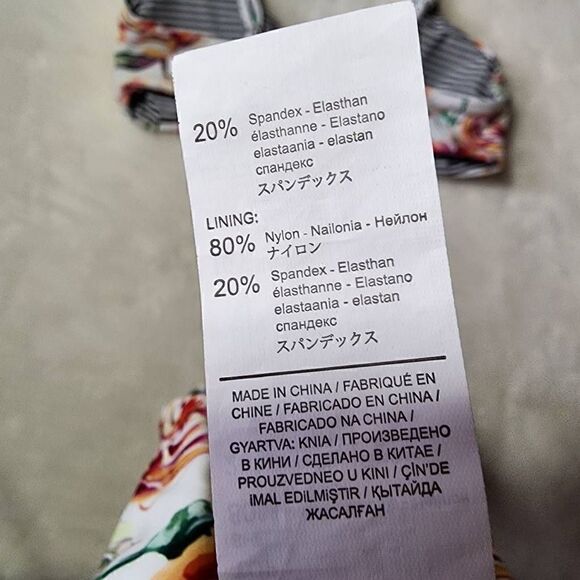 Cupshe Women's Floral Reversible Bikini Set Size Small - Picture 10 of 11